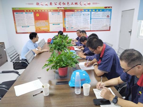 公司開展第三季度安全、環(huán)保、消防綜合檢查 