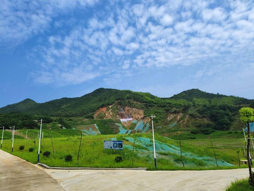 銅山、前山露天采坑復(fù)墾項目完成